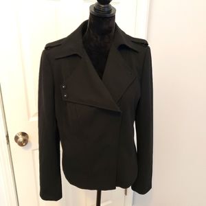Ann Taylor fitted jacket with Zipper Sz 12